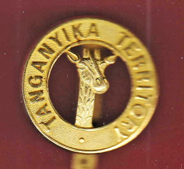 Africa. Tanganyika Territory  Officer’s pagri badge.