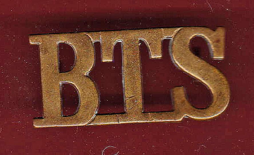 B.T.S. Boys Technical  School shoulder title