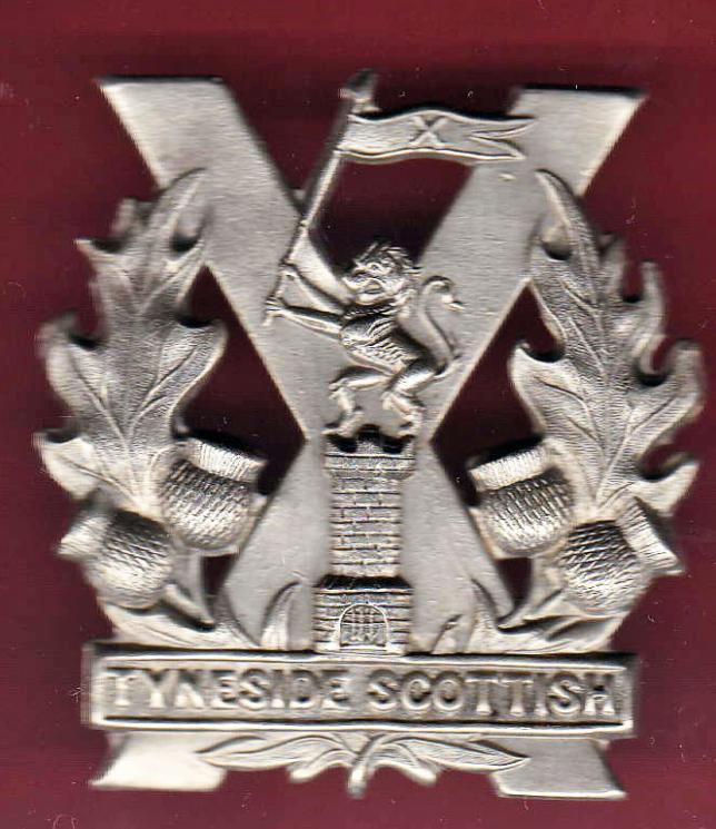 Tyneside Scottish 2nd pattern glengarry badge circa 1915