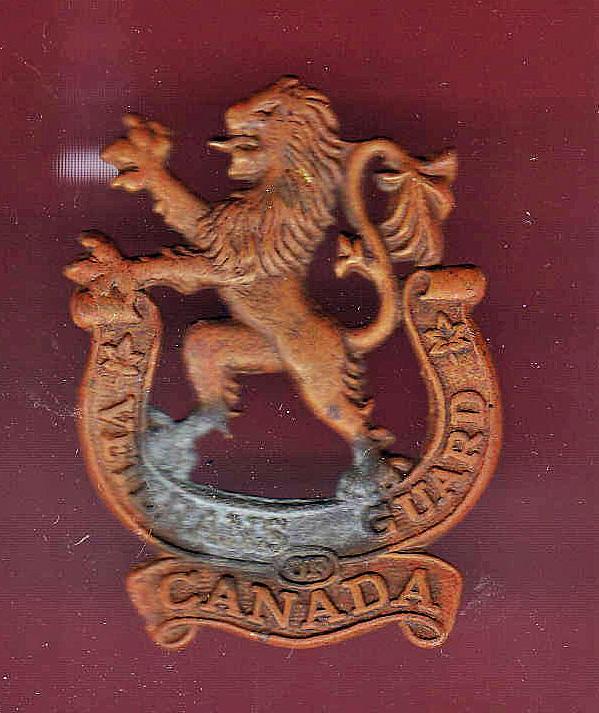 Canadian Veteran Guard of Canada  cap badge