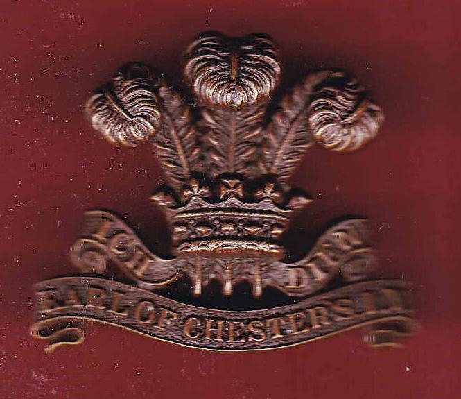 Earl of Chesters Imperial Yeomanry Officer's OSD cap badge