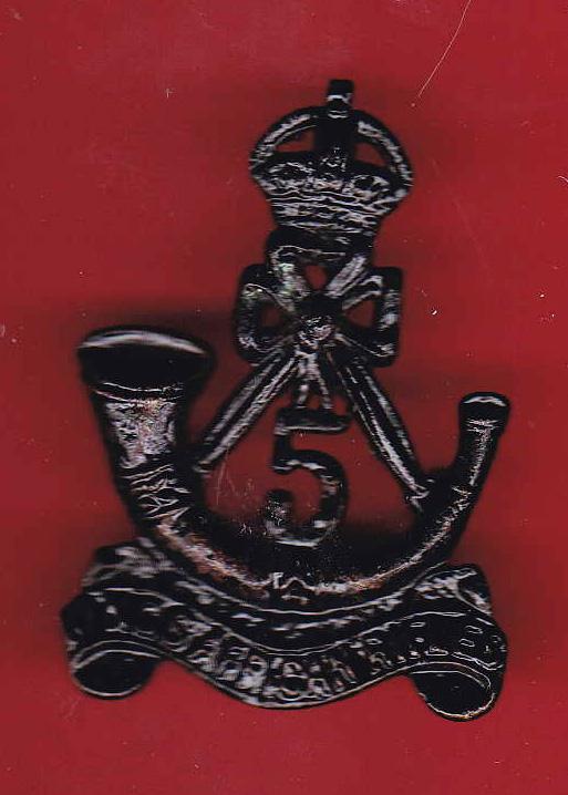 5th King's African Rifles cap badge
