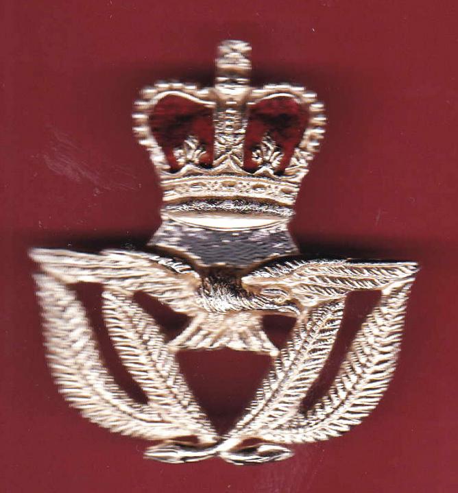 Royal Air Force Warrant Officer's staybright cap badge