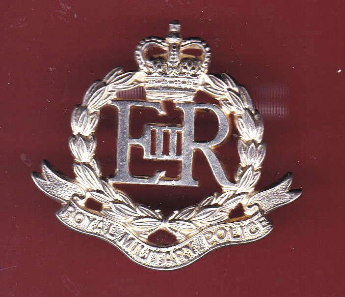 Royal Military Police Officers dress cap badge