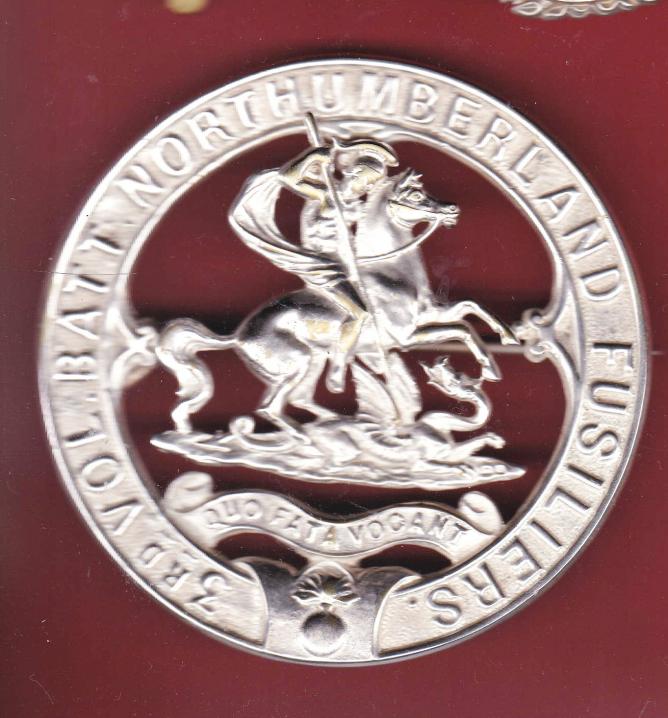 3rd Volunteer Battalion Northumberland Fusiliers Pipers Plaid Brooch