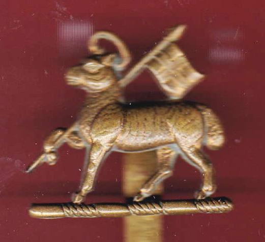 Queen's Royal Regiment (West Surrey) OR's beret badge.