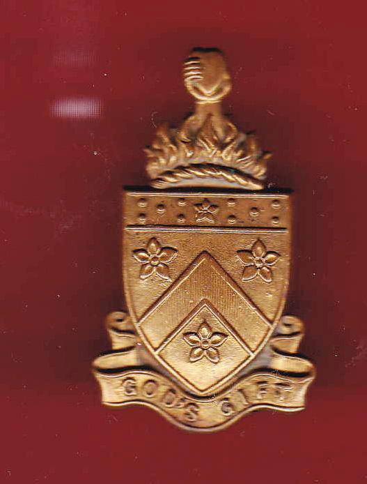 Alleyn's School, London O.T.C. cap badge