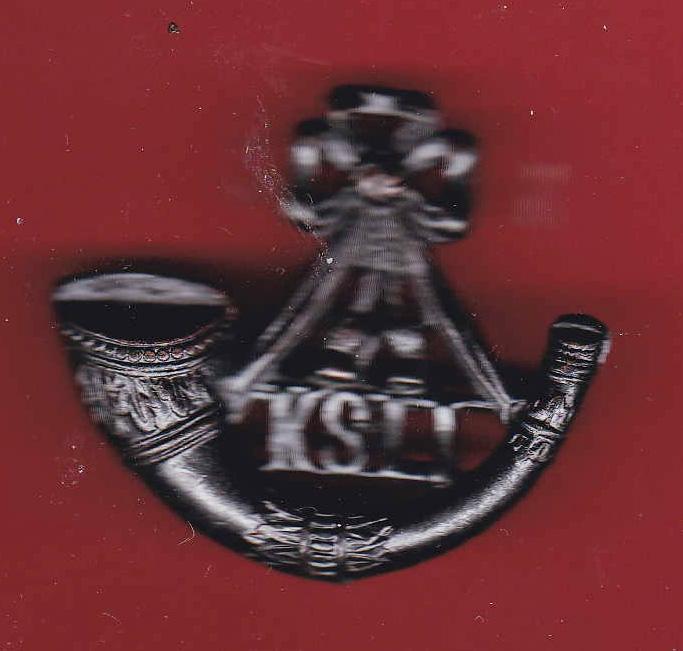 The King's Shropshire Light Infantry Officer's OSD cap badge
