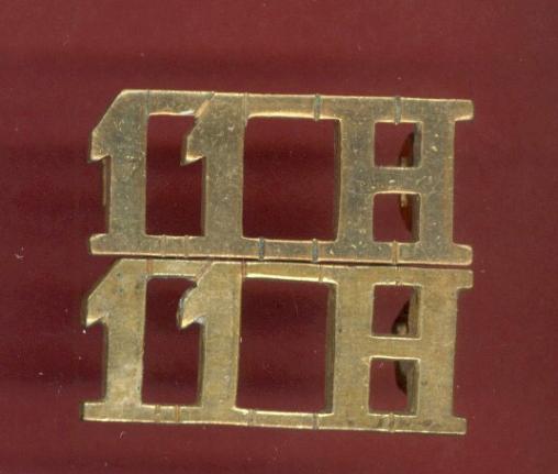 11 H 11th Prince Alberts Own Hussars shoulder titles