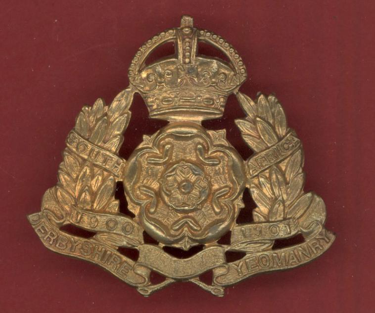 The Derbyshire Yeomanry OR's cap badge