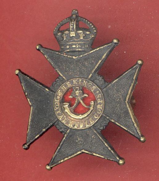 King’s Royal Rifle Corps Militia cap badge