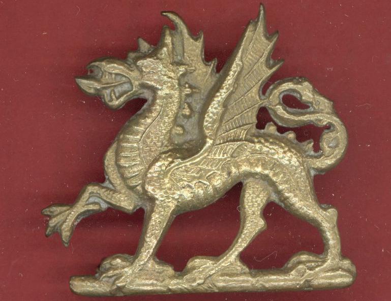 The Buffs Royal East Kent Regt Victorian pagri badge