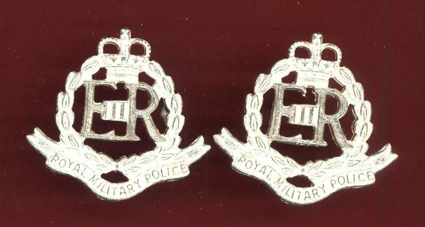 Royal Military Police Officers dress collar badges