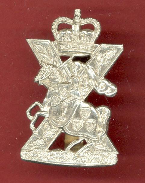 Fife & Forfar / Scottish Horse Yeomanry metal cap badge