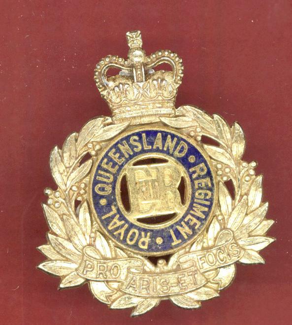 Australian Royal Queensland Regiment cap badge