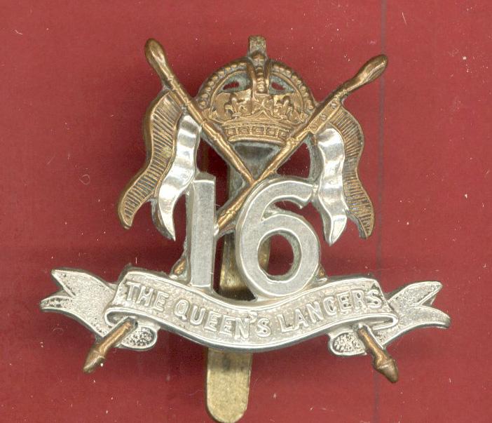 16th  The Queen's Lancers OR's cap badge