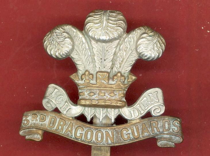 3rd Prince of Wales Dragoon Guards WW1 OR's cap badge