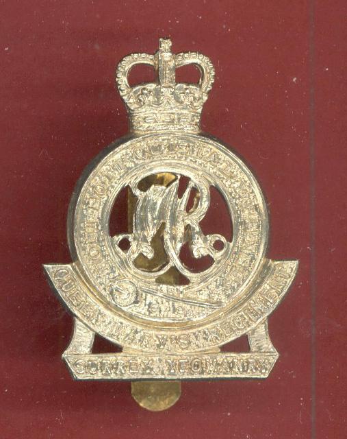 QMR Surrey Yeomanry EIIR OR's beret badge