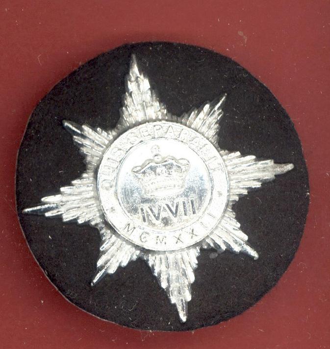 4th/7th Dragoon Guards NCO's staybright rank badge