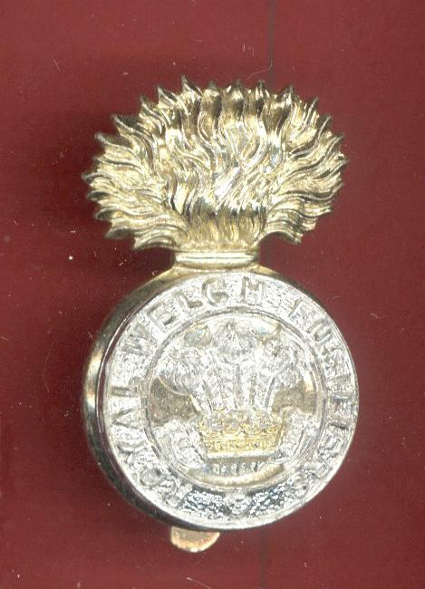 Royal Welch Fusiliers OR's staybright cap badge