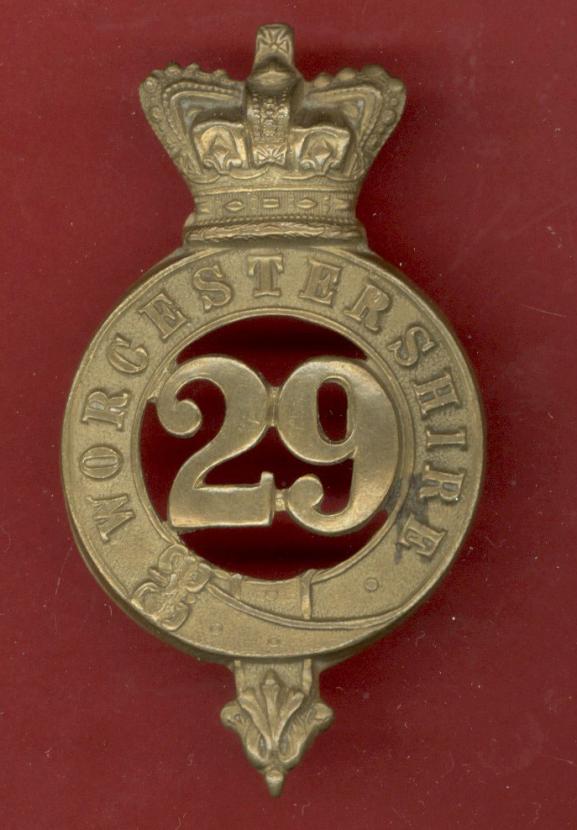29th (Worcestershire) Regiment of Foot OR’s glengarry badge