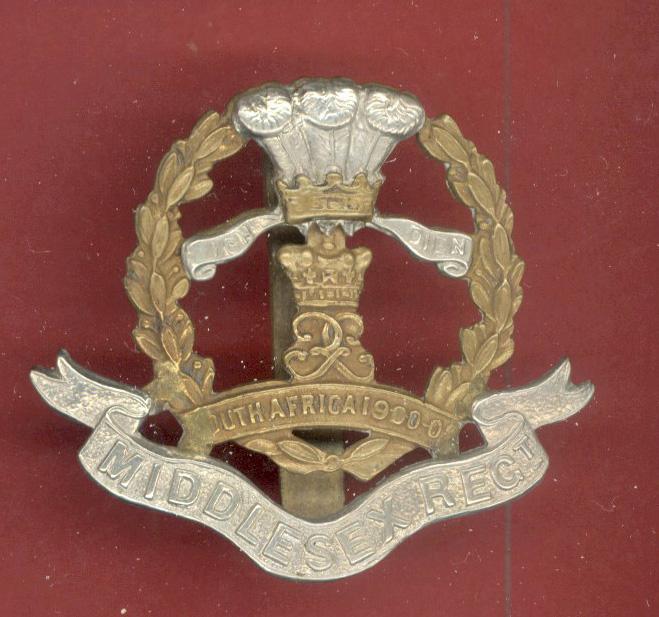 7th, 8th & 9th Bns. Middlesex Regiment post 1908 OR's cap badge