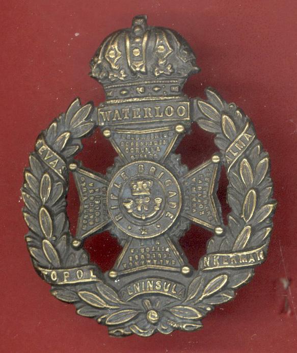 Rifle Brigade Prince Consorts Own Victorian OR's glengarry badge