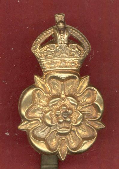 Yorkshire Dragoons Yeomanry WW1 OR's cap badge