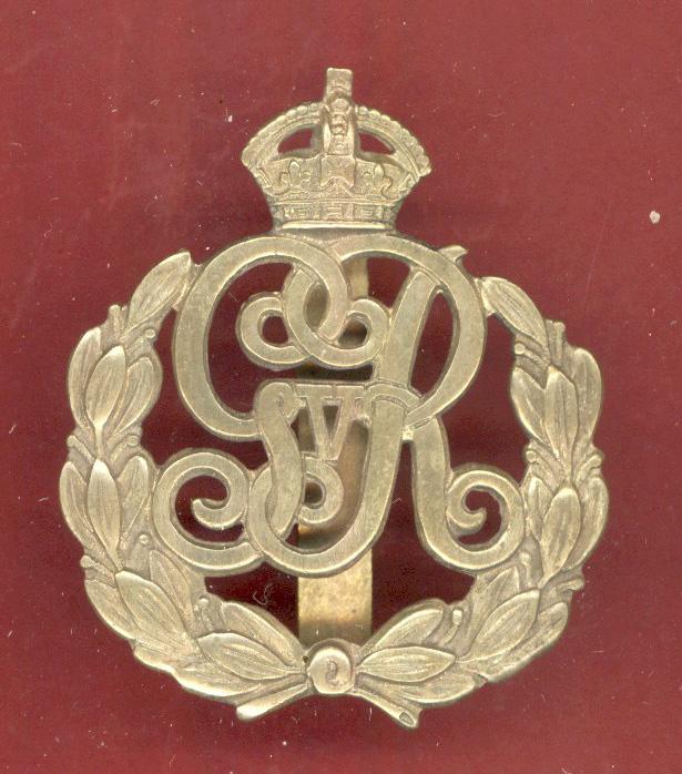 Military Provost Staff Corps GVR cap badge