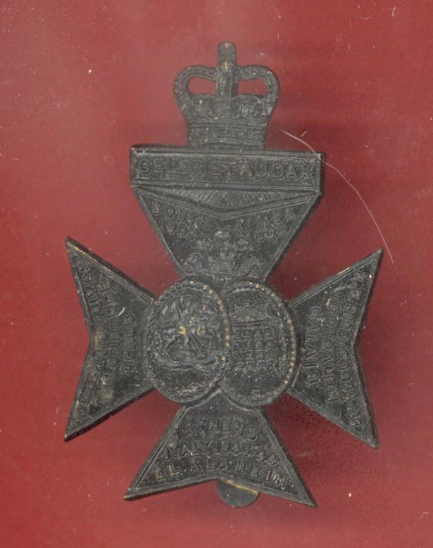The Queen's Royal Rifles (KRRC) cap badge