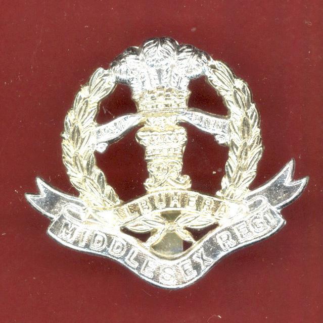Middlesex Regiment staybright cap badge
