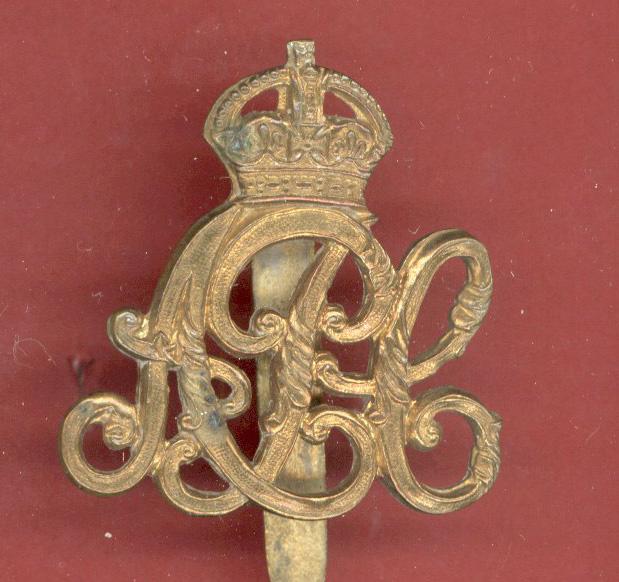 Army Pay Corps WW1 forage cap badge