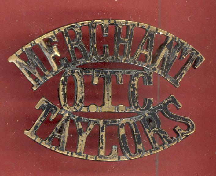 MERCHANT / O.T.C. / TAYLORS School shoulder title