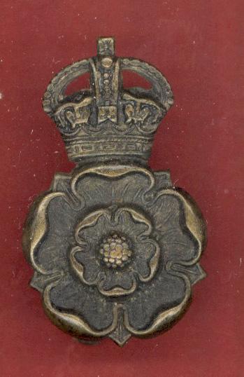 Yorkshire Dragoons Yeomanry OR's bronze beret badge