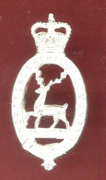 The Hertfordshire Yeomanry Officer's Dress cap badge