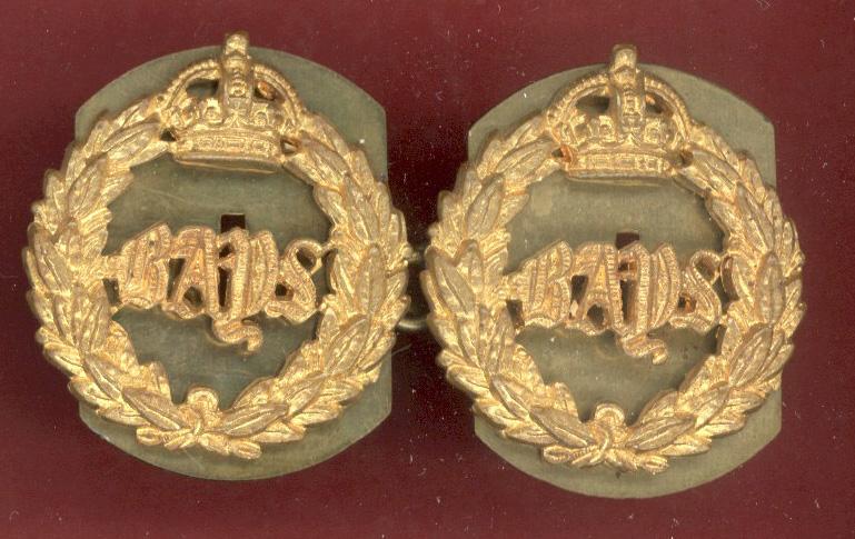 2nd Dragoon Guards ,The Queens Bays OR's collar badges