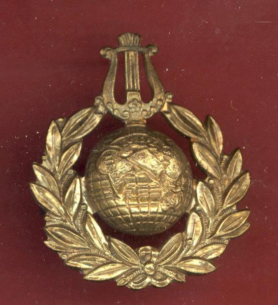 Royal Naval School of Music Bandsman cap badge