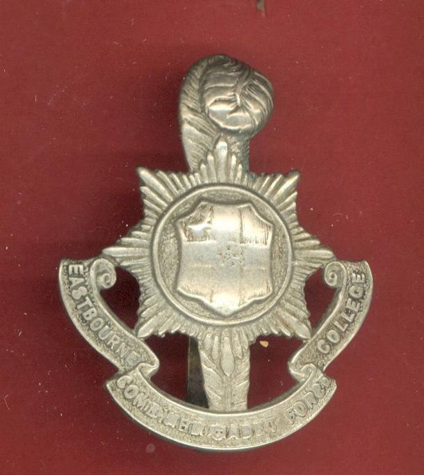 Eastbourne College C.C.F. cap badge