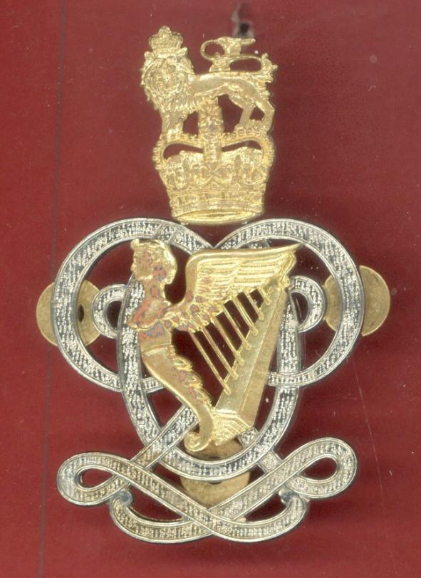 The Queen's Royal Hussars Officer's dress pouch badge