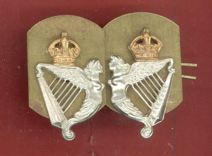 8th King's Royal Irish Hussars OR's collar badges