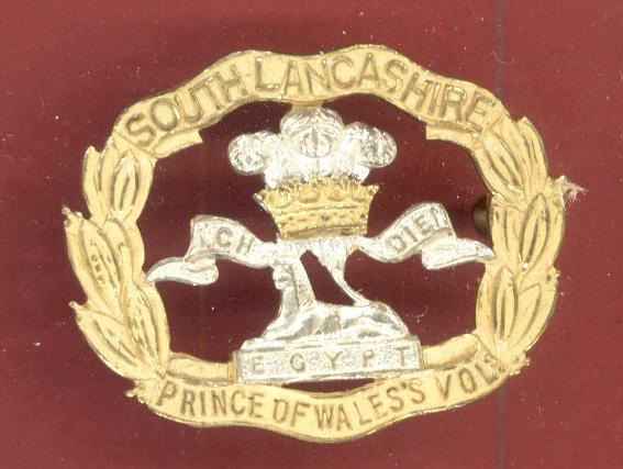 South Lancashire Regt. Prince of Wales Vols Officer's beret badge