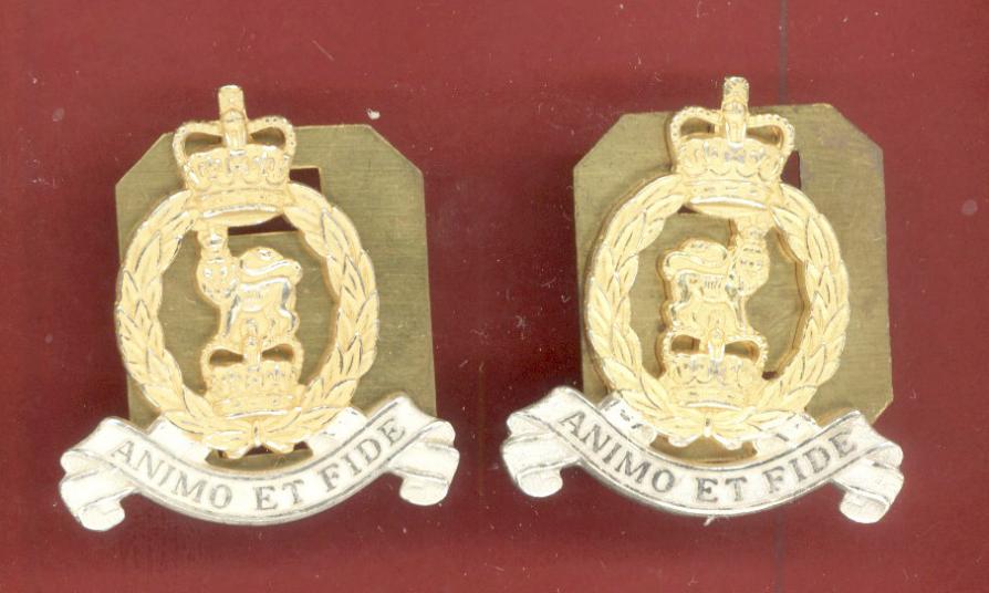 Adjutant General's Corps Officer's collar badges