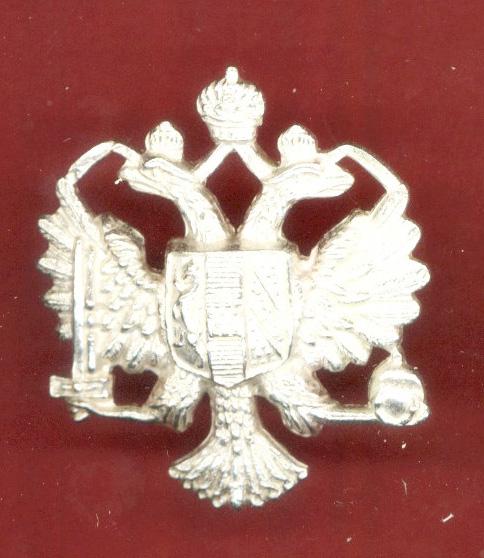 Queen's Dragoon Guards Officer's cap badge
