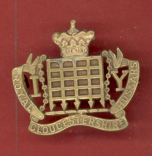 Royal Gloucestershire Hussars Imperial Yeomanry ORs cap badge