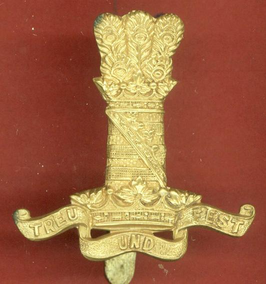 11th P.A.O. Hussars OR's cap badge