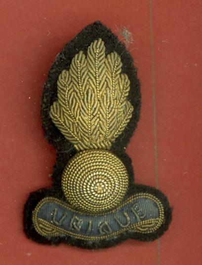 Royal Engineers Officer's bullion beret badge