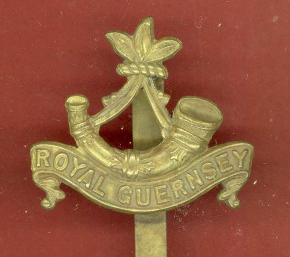 Royal Guernsey Light Infantry OR's cap badge