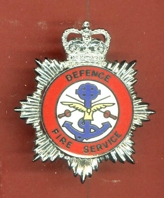 Ministry of Defence Fire Service cap badge