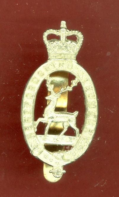 The Hertfordshire Yeomanry  cap badge