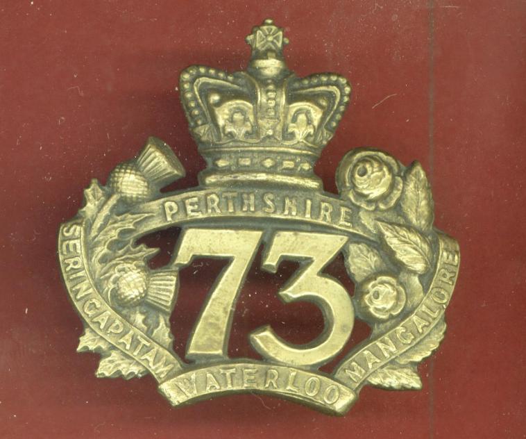 Scottish 73rd Perthshire Regiment of Foot Victorian OR's glengarry badge